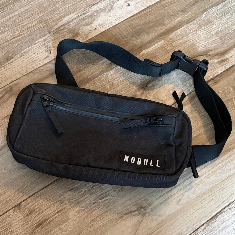 NOBULL Black Waist Pack Sling Bag